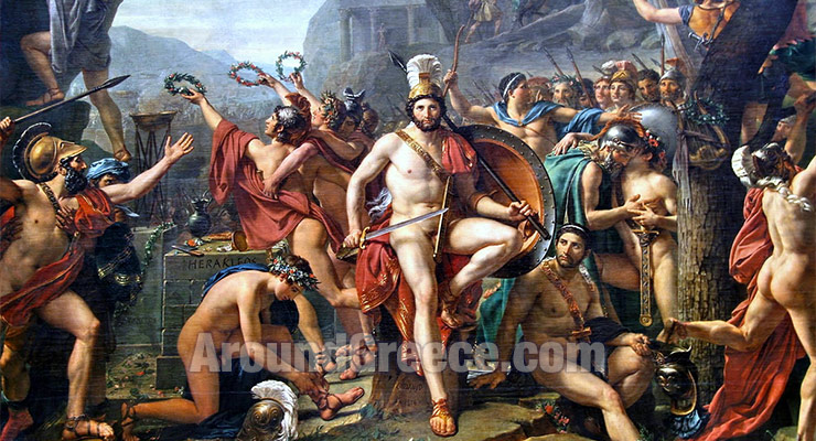 Greek War Painting