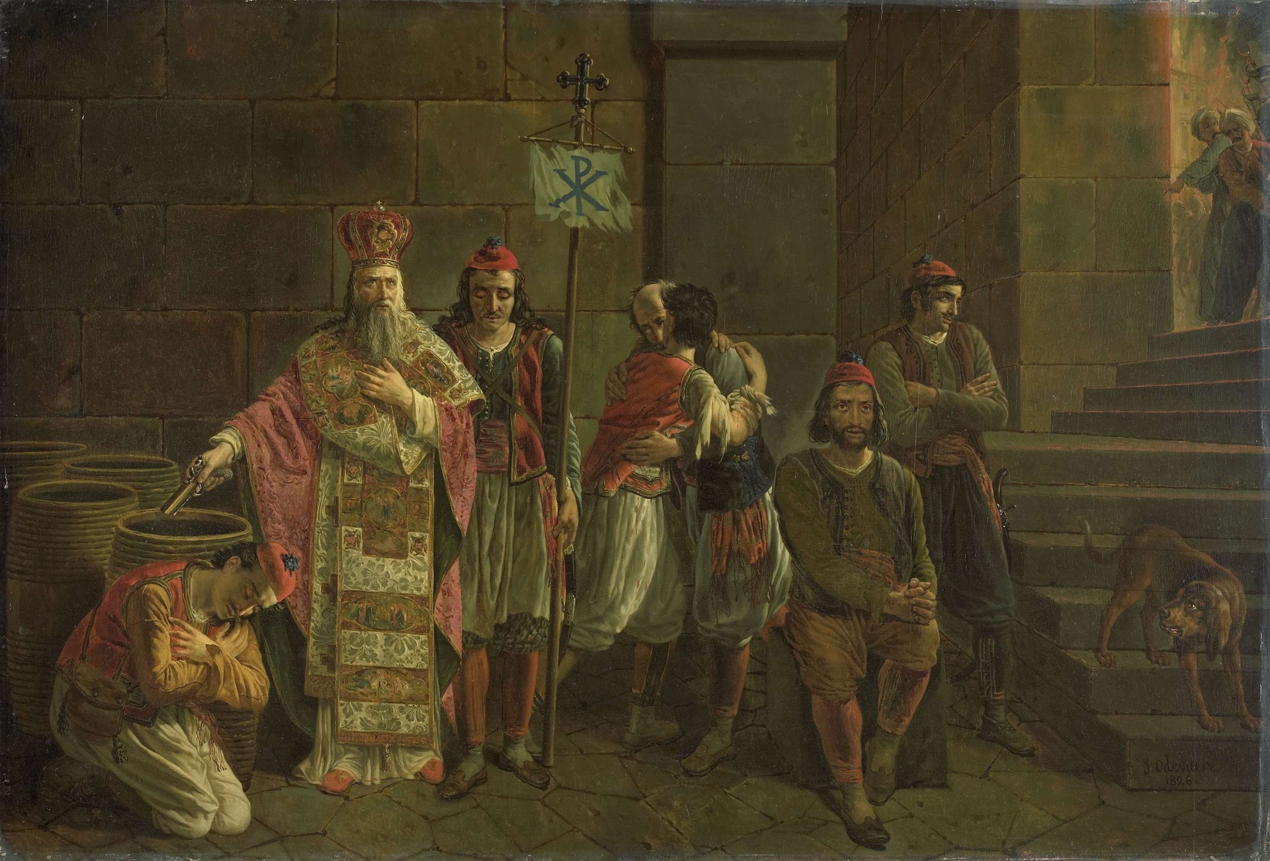2560x1737 The Last Defenders Of Missolonghi, April 22, 1826 Episode - Greek War Painting