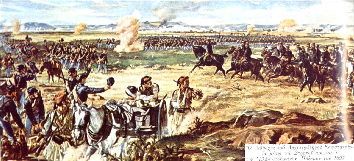 1134x516 This Day Of Year - Greek War Painting