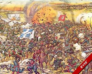 300x240 Battle Of Sakarya Painting Greek Greco Turkish Independence War - Greek War Painting