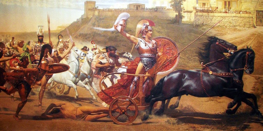 840x420 Why Ancient Greek Heroes Are Still So Appealing In Today's Culture - Greek Warrior Painting