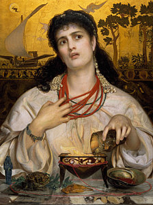 224x300 Medea Paintings Fine Art America - Greek Woman Painting