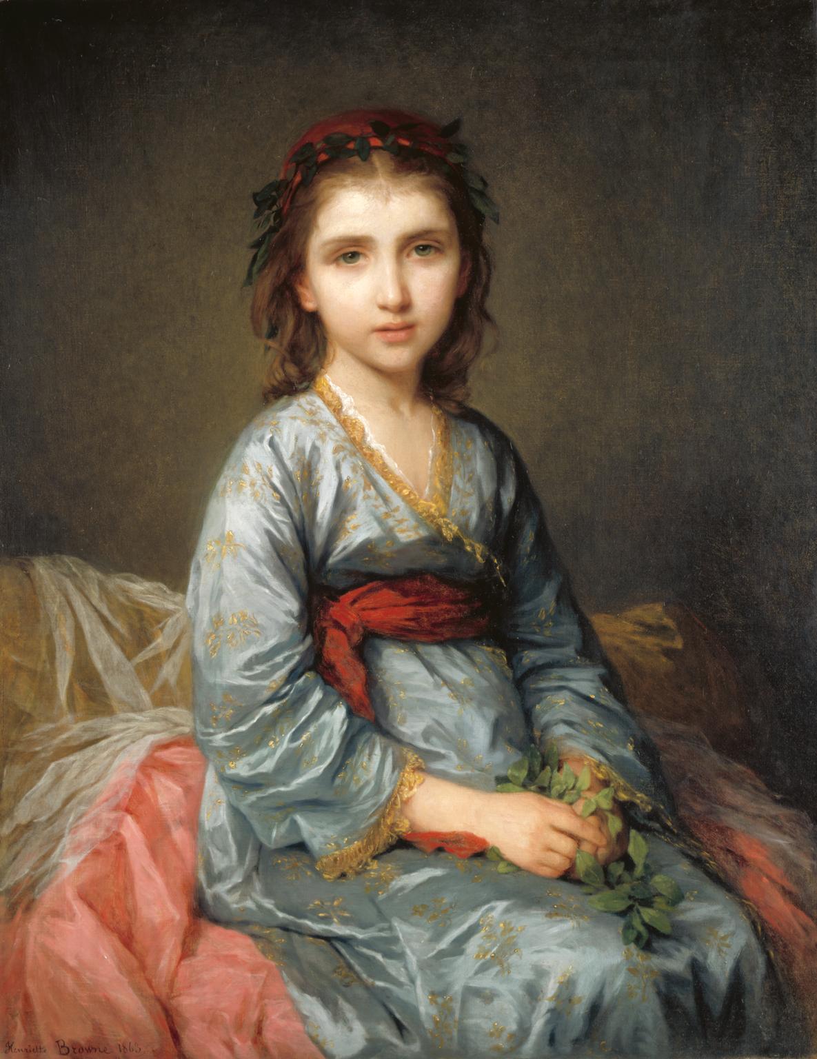1185x1536 A Greek Captive', Henriette Browne, 1863 Tate - Greek Woman Painting