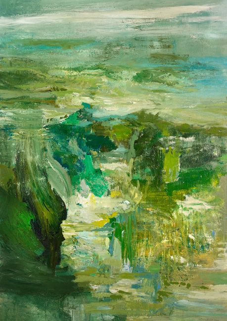 459x650 31 Best Al. Denmark Engelhart, Maja Lise Images - Green Abstract Painting