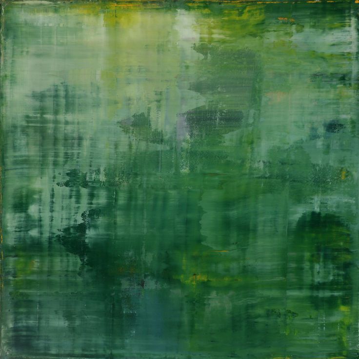 Green Abstract Painting at PaintingValley.com | Explore collection of ...