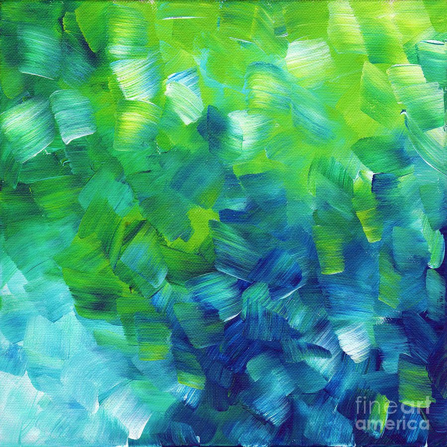 Green Abstract Painting at Explore collection of