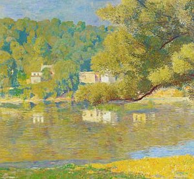 400x368 Painting Landscapes Tips On How To Mix Your Greens - Green And Yellow Painting