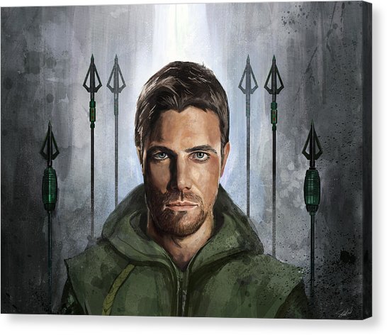 546x472 Green Arrow Canvas Prints Fine Art America - Green Arrow Painting