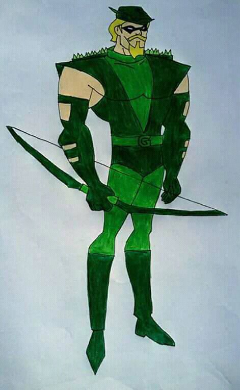 471x764 Green Arrow Painting Comics Amino - Green Arrow Painting