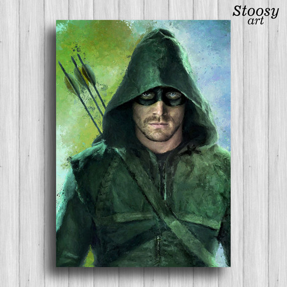 Green Arrow Painting at PaintingValley.com | Explore collection of ...