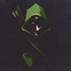 236x236 Oliver Queen With The Beard And Goatee! Arrow - Green Arrow Painting