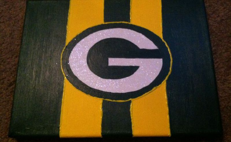 800x491 Green Bay Packers Painting - Green Bay Painting