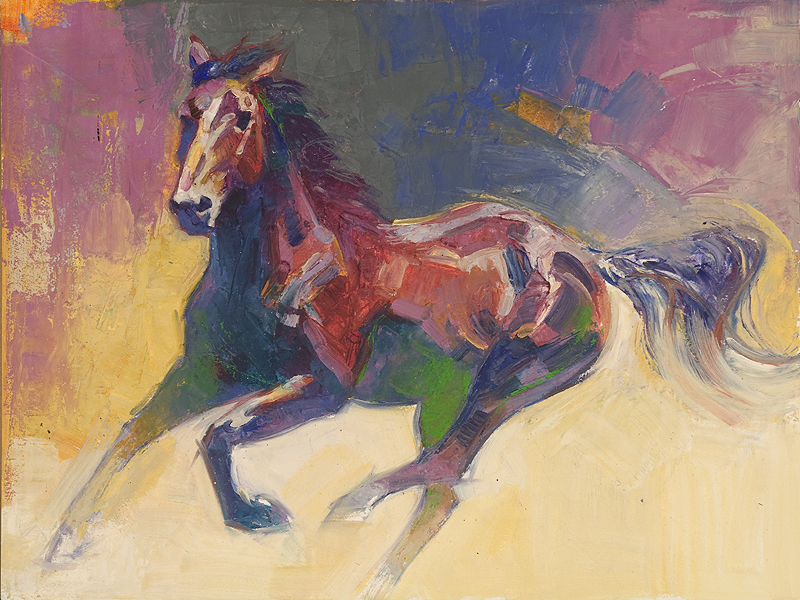 800x600 Blue Green Bay 12x16 Original Oil Amp Cold Wax Painting Julie T - Green Bay Painting