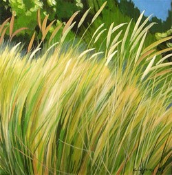 250x253 Grass Paintings - Green Grass Painting