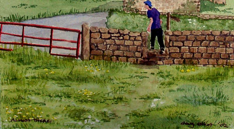 800x442 How Simulate Grass In Front Of Watercolor Painting - Green Grass Painting