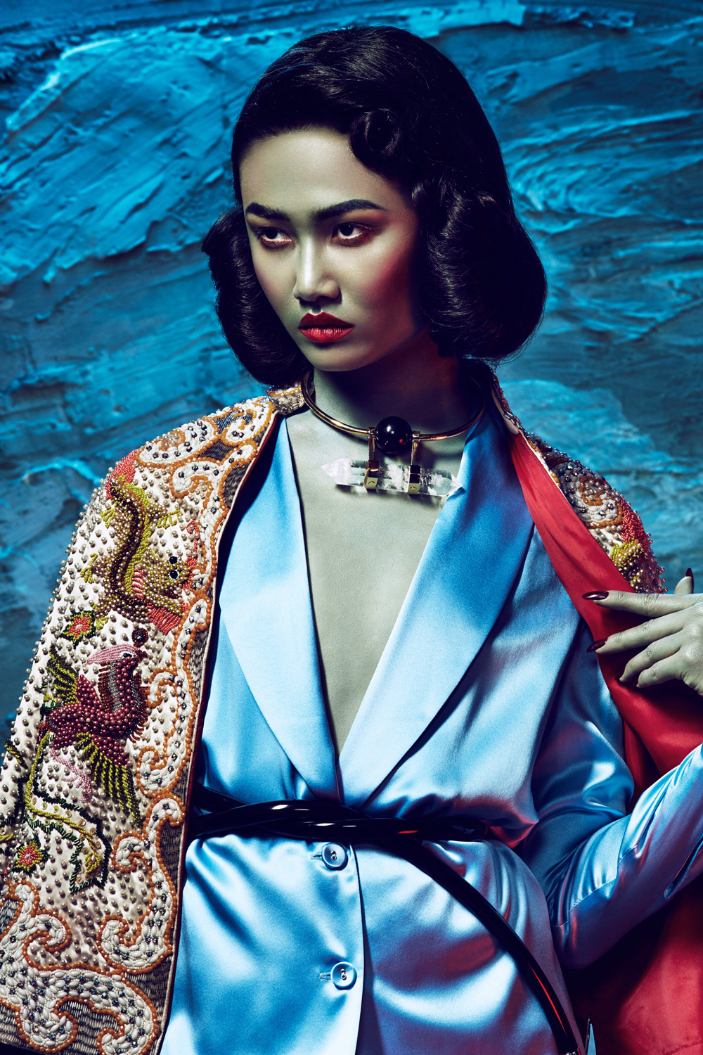 1000x1500 The Green Lady On Behance - Green Lady Painting