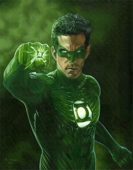 441x564 Creating A Graphic Novel Art Food Photographygreen Lantern - Green Lantern Painting