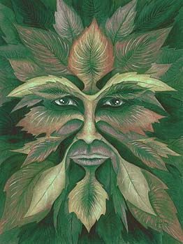 262x350 Your Animal Spirit For May 5 Is Green Man Witches - Green Man Painting