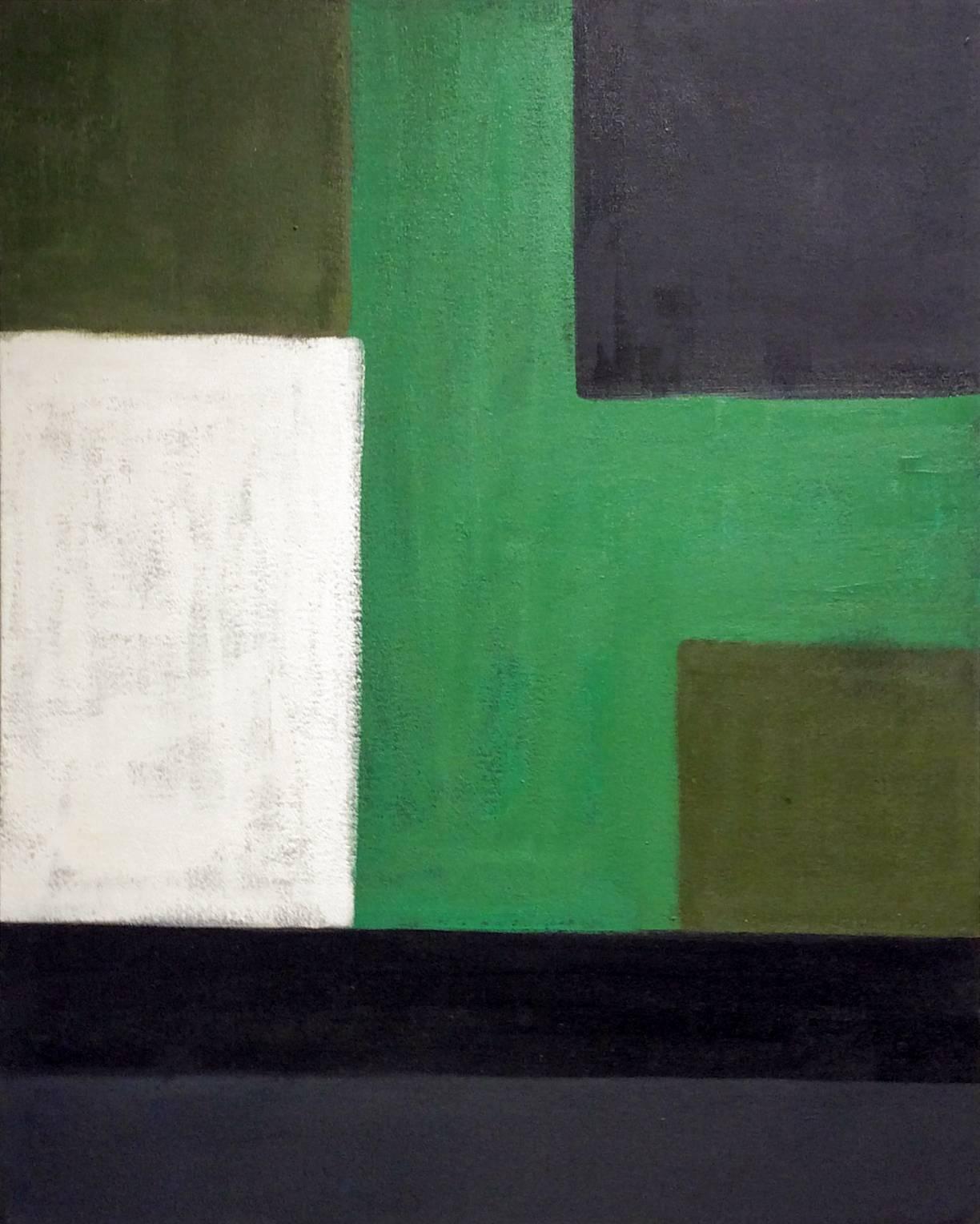 1224x1528 Christopher Engel - Green Painting On Canvas