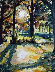 227x300 Greenway Paintings Fine Art America - Greenway Painting