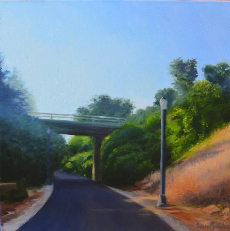 770x774 Saatchi Art Vista Greenway Painting By Susan Mcguire - Greenway Painting