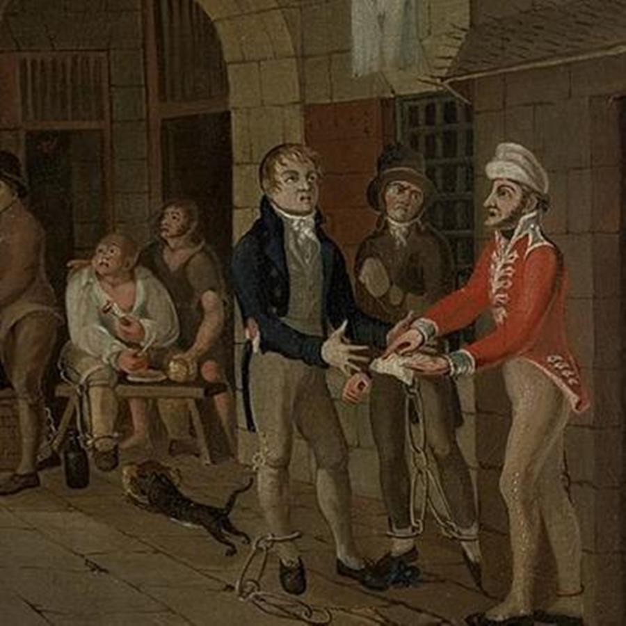 900x900 The Criminal And His Cathedral Flashback Ozy - Greenway Painting