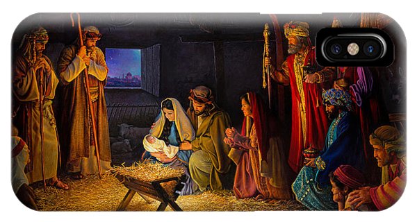 600x320 Greg Olsen Iphone Cases - Greg Olsen Nativity Painting