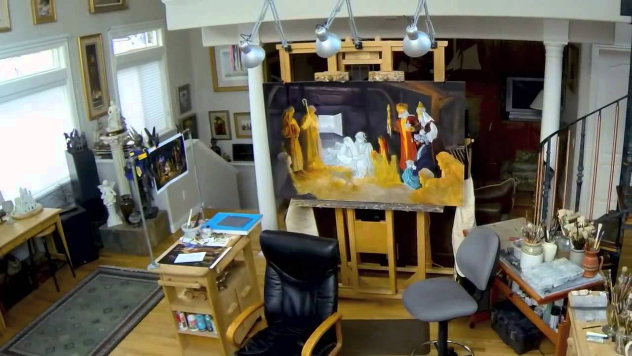 Greg Olsen Nativity Painting At PaintingValley.com | Explore Collection ...