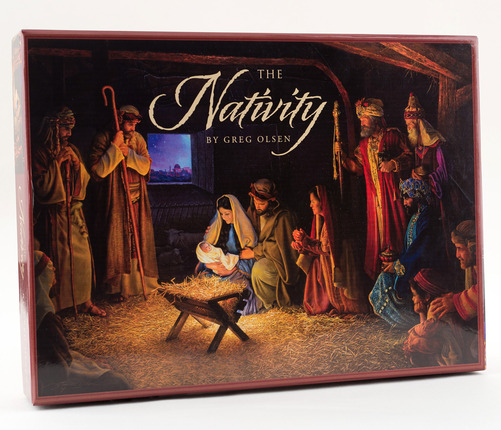 501x430 The Nativity Puzzle - Greg Olsen Nativity Painting