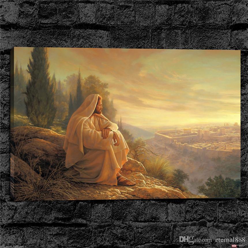 860x860 2018 Oil Painting Hd Print,jesus Christ Greg Olsen ,16x24inch Wall - Greg Olsen Painting