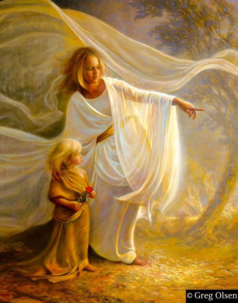 800x1018 Heavenly Hands By Greg Olsen Limited Edition Print - Greg Olsen Painting
