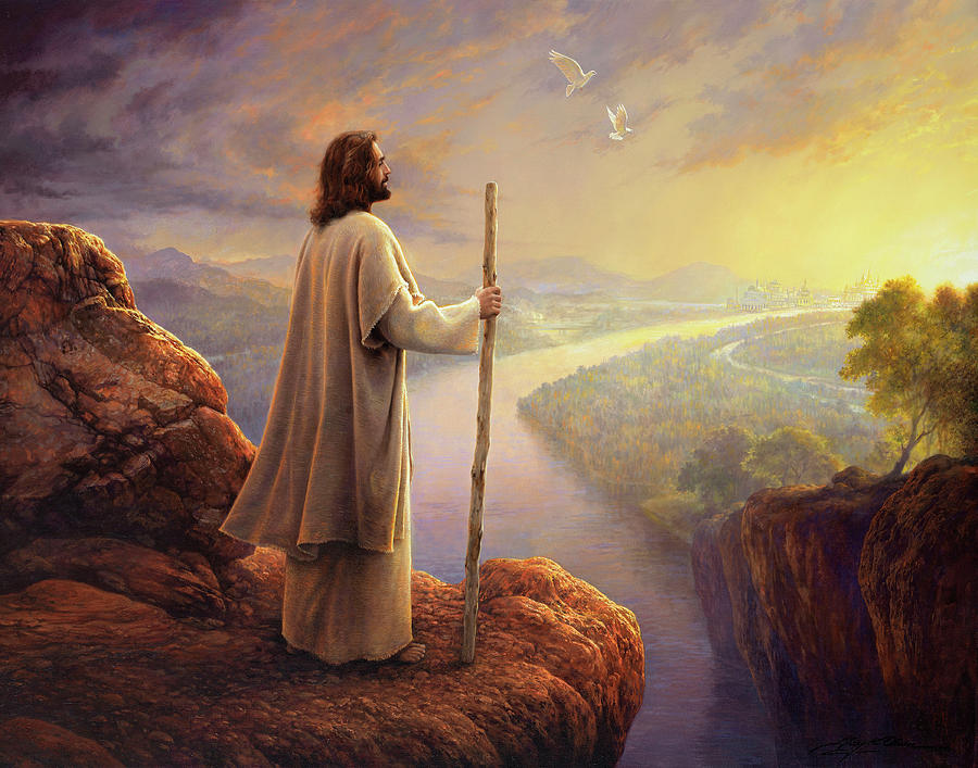 900x707 Hope On The Horizon Painting By Greg Olsen - Greg Olsen Painting