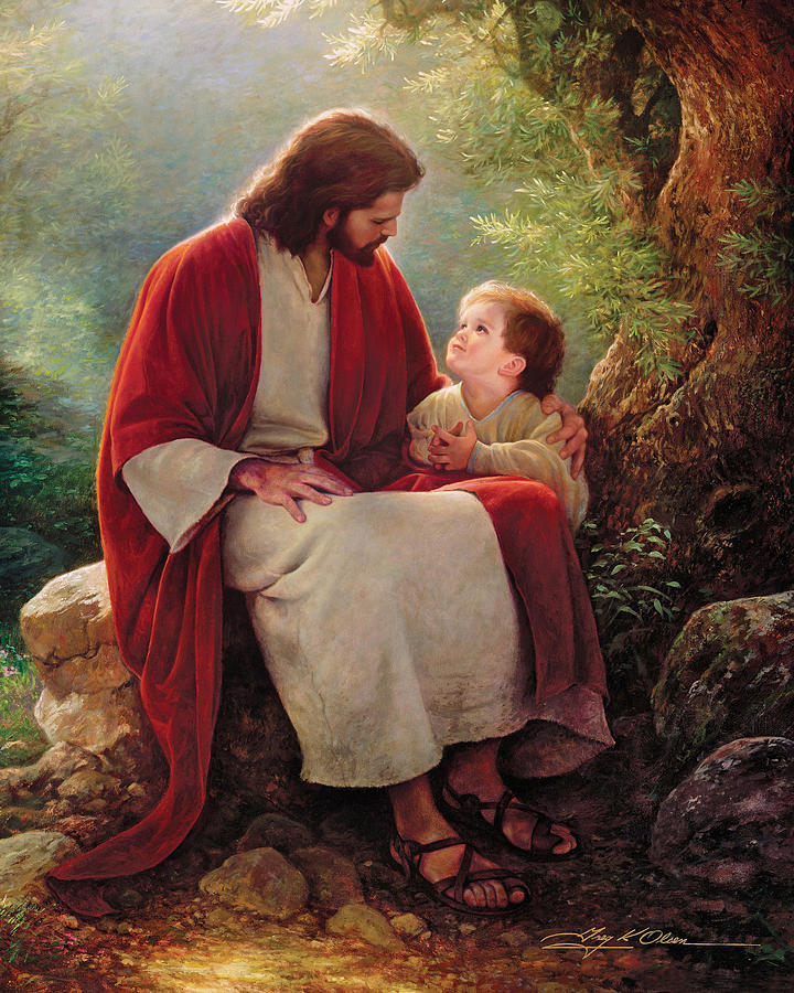 720x900 In His Light Painting By Greg Olsen - Greg Olsen Painting