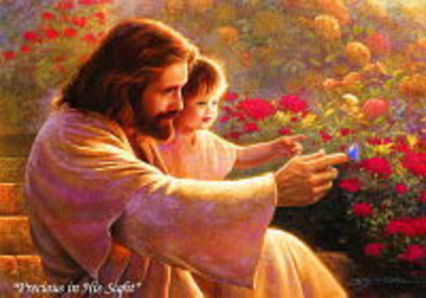 614x430 Precious In His Sight - Greg Olsen Painting
