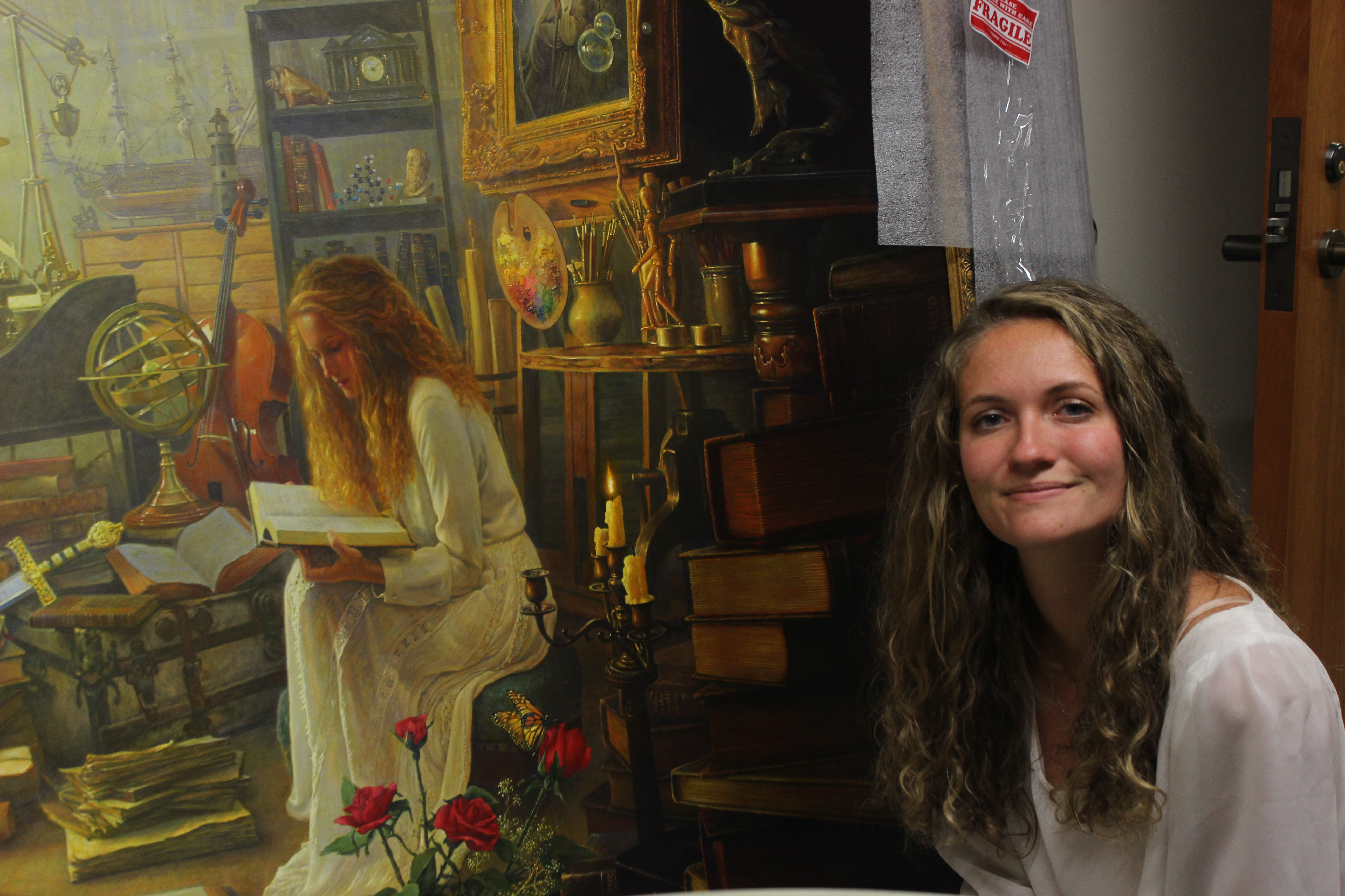 5184x3456 Byu Unveils New Art By Greg Olsen. Starring Claire! Ann's Words - Greg Olsen Painting