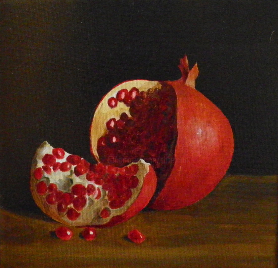 1104x1062 Grenade (Christiane Heydon) - Grenade Painting