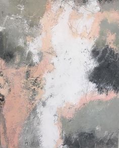 236x295 Pink And Grey Abstract Painting 30x40 On By Jenniferflanniganart - Grey Abstract Painting