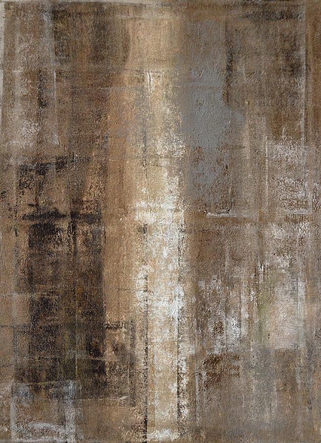 653x900 Slender - Grey Abstract Painting