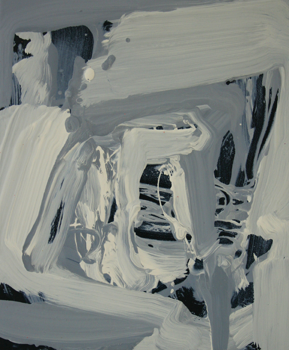 583x705 Grey Paintings Rebecca Meanley - Grey Painting