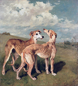 271x300 Greyhound Paintings Fine Art America - Greyhound Painting