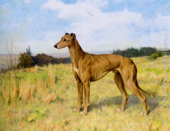 720x554 Arthur Wardle Champion Greyhound Dee Rock Painting Anysize 50% Off - Greyhound Painting