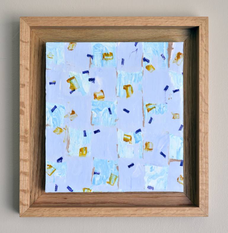 770x788 Saatchi Art Inside Out 751 The Grid Painting By Benjamin Adelmann - Grid Painting