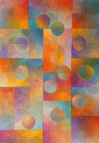 332x480 Susan Wungluck Zale - Grid Painting