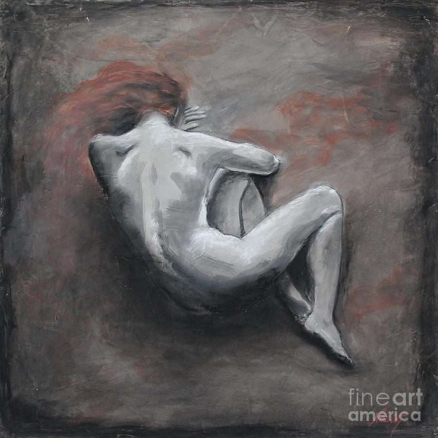 900x900 Grief Painting By Jindra Noewi - Grief Painting