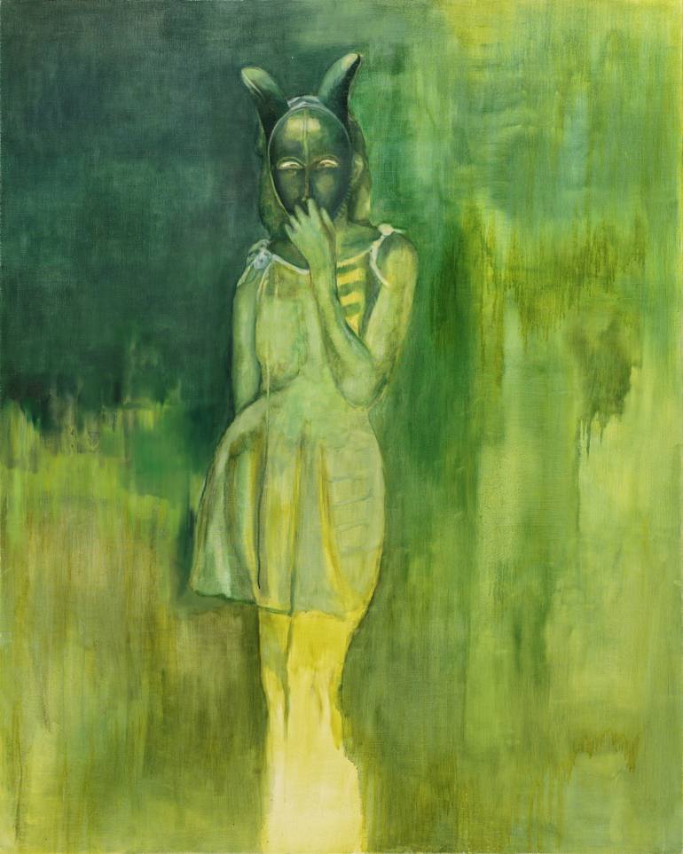 770x963 Saatchi Art Grief Painting By Christelle Zacchero - Grief Painting