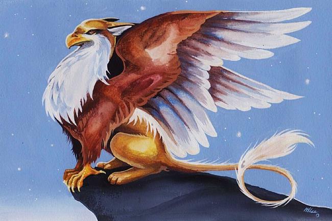 650x434 Griffin And Sky - Griffin Painting