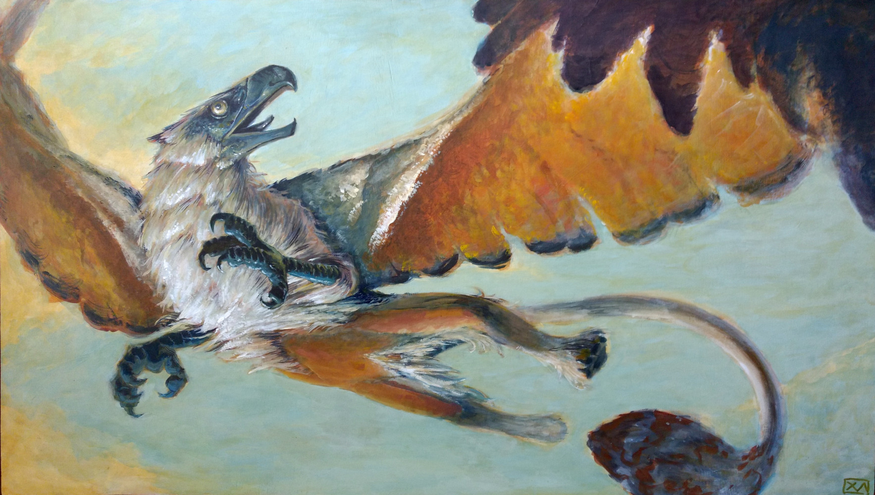 1767x1000 Xtian Arena - Griffin Painting