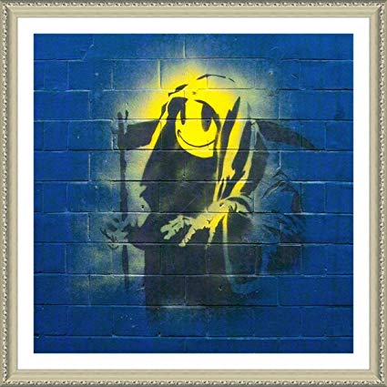 425x425 Alonline Art - Grim Reaper Oil Painting
