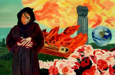 375x247 Grim Reaper Paintings For Sale Saatchi Art - Grim Reaper Painting