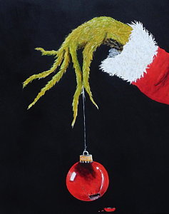 237x300 Grinch Paintings Fine Art America - Grinch Painting